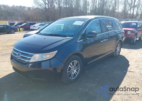 2011 Honda Odyssey Ex-L from USA, damaged, VIN 5FNRL5H62BB064422